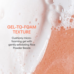 Balance Mode Rice Foaming Deep Cleanser