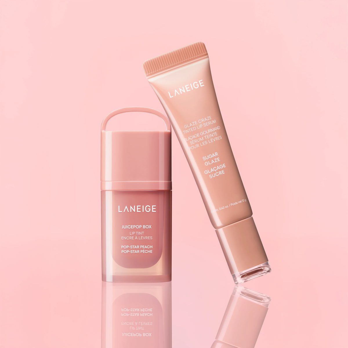 Tint & Glaze Duo: Pop-Star Peach & Sugar Glaze